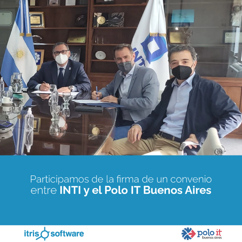 INTI y el Polo IT Buenos Aires firmaron un convenio de colaboracin